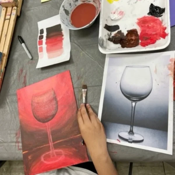 Foundations in Acrylic Painting Teens + Adults