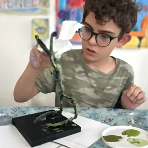 Sculpting Hands Building 3D Art from Raw Materials
