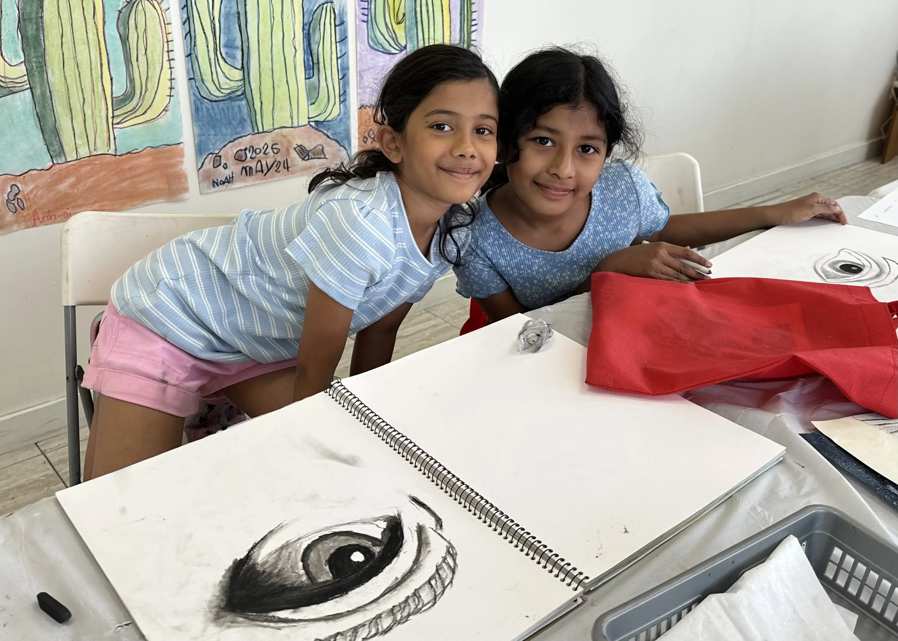 Referral Rewards:2 friends enjoying being in class together